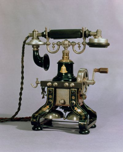 Teléfono, Servicio Nacional de Teléfonos, EE.UU., 1890 de American School
