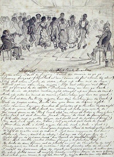 Terpsícore en The Flat Creek Quarters, Pea Ridge, c.1860 de American School
