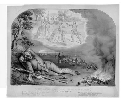 El sueño de los patriotas americanos, la noche antes de la batalla de American School