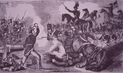 La Batalla de Churubusco, Guerra Mexicano-Estadounidense de American School