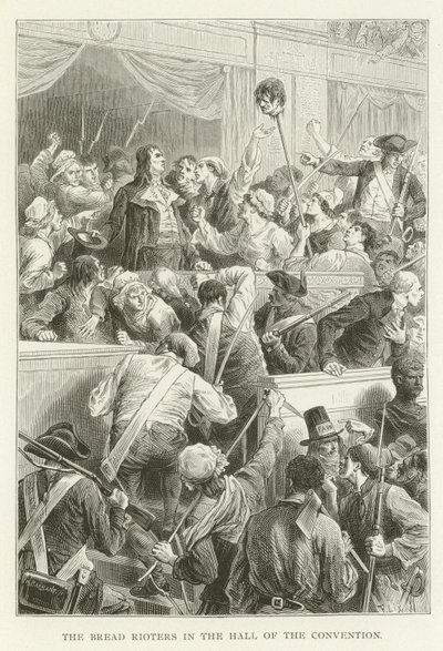 Los amotinados del pan en el Salón de la Convención de American School
