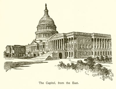 El Capitolio, desde el Este, Washington de American School