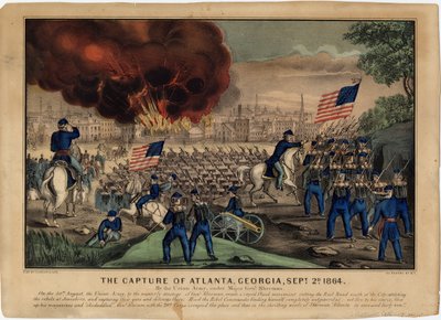 La Captura de Atlanta, Georgia, 2 de septiembre de 1864 de American School