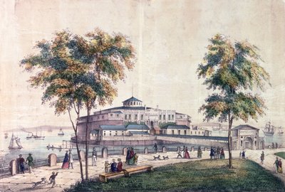 El Castillo Garden en la Batería de American School