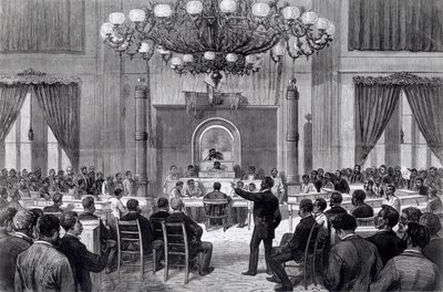 La Convención Nacional de Color en Sesión, Nashville, Tennessee, 5-7 de abril de 1876, de 