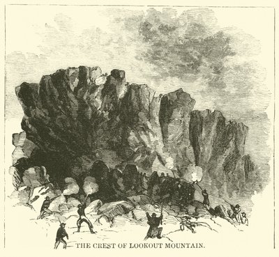 La Cresta de Lookout Mountain, noviembre de 1863 de American School