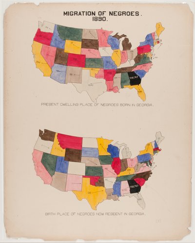 [El Negro de Georgia] Migración de Negros de American School
