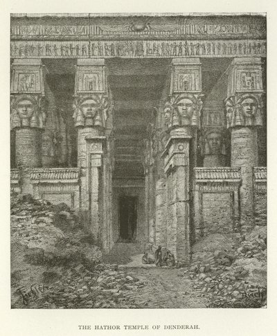 El Templo de Hathor en Dendera de American School