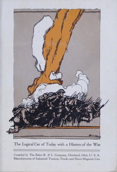 El coche lógico de hoy con una historia de la guerra, 1919 de American School