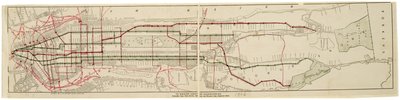 Mapa de transporte de la Asociación de Comerciantes de American School