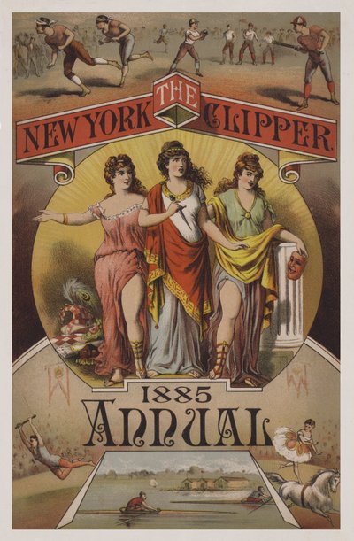 El Anuario del New York Clipper, 1885 de American School