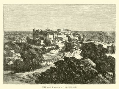 El Antiguo Palacio en Bhurtpoor de American School