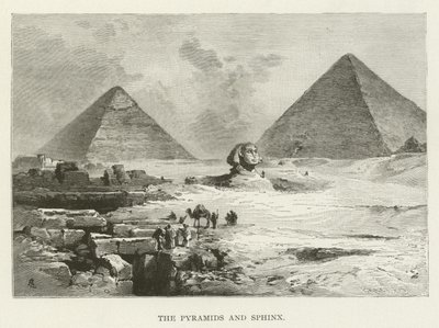 Las pirámides y la esfinge de American School