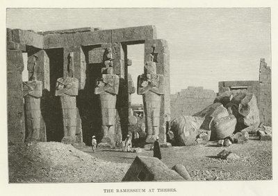 El Ramesseum en Tebas de American School