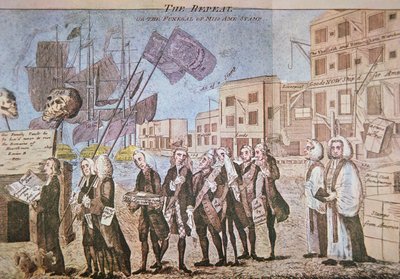 La derogación, o el cortejo fúnebre de Miss Ame-Stamp de American School