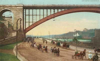 El Speedway, Nueva York, c.1911 de American School