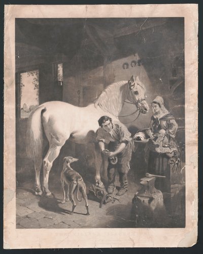 El herrero del pueblo de American School