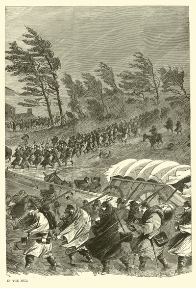La campaña en el barro, enero 1863 de American School