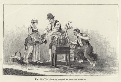 El vendedor de castañas napolitano tramposo de American School