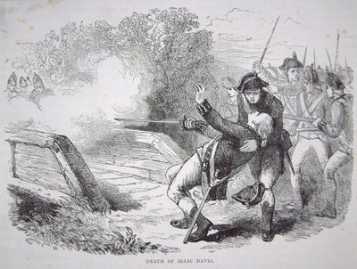 La muerte de Isaac Davis en el Puente de Concord de American School