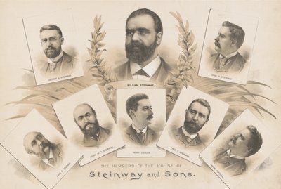 Los miembros de la Casa de Steinway and Sons de American School