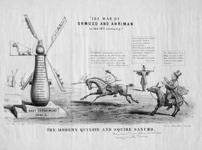 El Quijote moderno y el escudero Sancho de American School