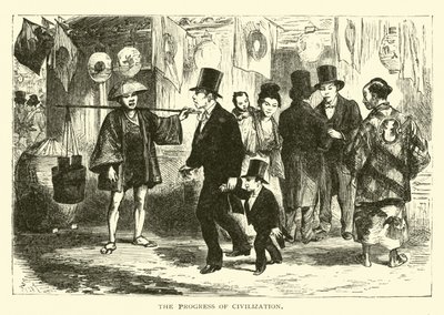 El progreso de la civilización de American School