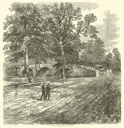 El puente de piedra sobre el Antietam, septiembre 1862 de American School