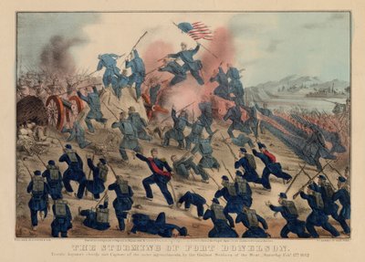 El asalto de Fort Donelson de American School