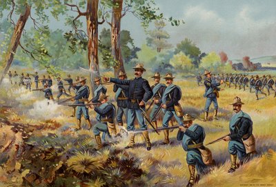 Ejército de EE.UU., equipo de campo de infantería de American School