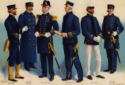 Marina de EE.UU., uniformes de American School