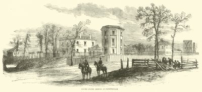 Arsenal de los Estados Unidos en Fayetteville, marzo 1865 de American School