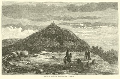 Vista de Kenesaw desde Little Kenesaw, junio de 1864 de American School
