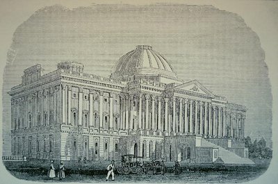 Vista del Capitolio, c.1848 (grabado) de American School