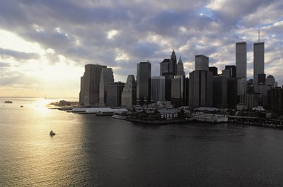 Vista hacia el Distrito Financiero a través del East River de American School