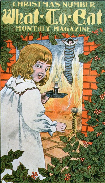 Revista Qué comer, número de Navidad de American School