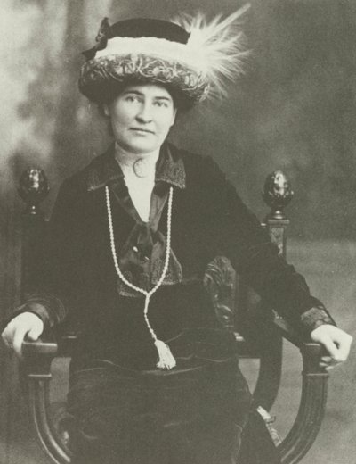 Willa Cather, c.1910 (grabado) de American School