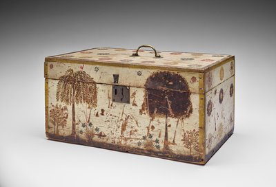 Caja de Trabajo, c.1830-40 de American School