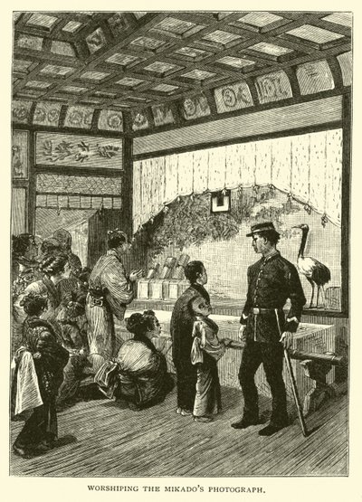 Adorando la fotografía del Mikado de American School
