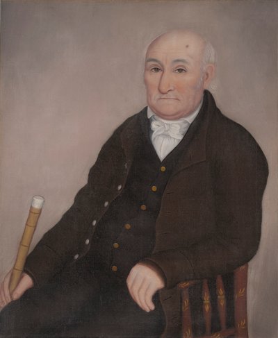 Caleb Sherman (1736) de Ammi Phillips