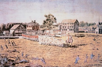 Batalla de Lexington de Amos (after) Doolittle