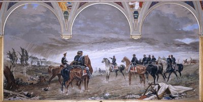 La batalla de Solferino, 1886 de Amos Cassioli