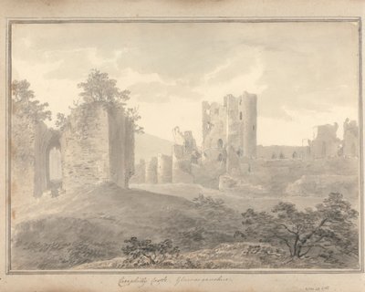 Vistas en Inglaterra, Escocia y Gales: Castillo de Caerphilly, Glamorganshire de Amos Green