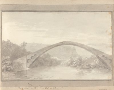 Vistas en Inglaterra, Escocia y Gales: Pont Y Pridd, en el Valle de Taff o Glamorgan de Amos Green