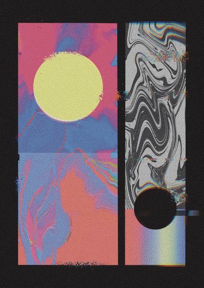 Círculos de fallos cósmicos de Amy Louise Baker