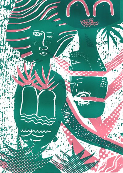 We Grow, 2015 (serigrafía) de Amy Louise Evans