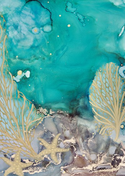 Estrella de mar dorada de Amy Tieman