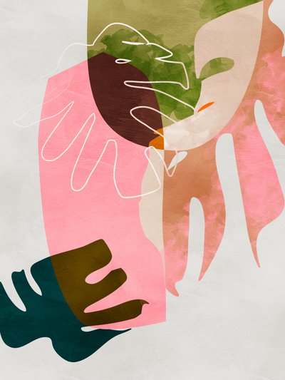 Hojas recortadas de Ana Rut Bre