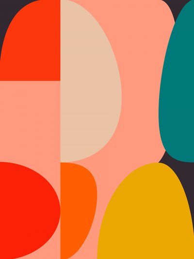 Pastel de mediados de siglo 14 de Ana Rut Bre