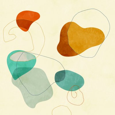 Formas y líneas 3 de Ana Rut Bre